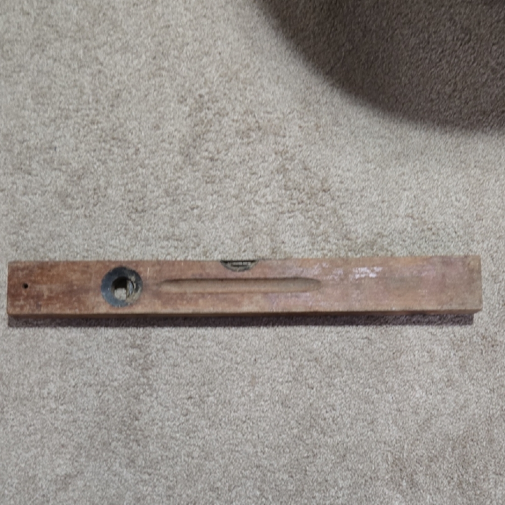 Vintage Wooden Level